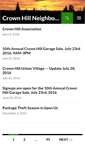 Mobile Screenshot of crownhillneighbors.org